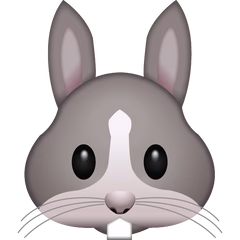 Cute bunny mascot